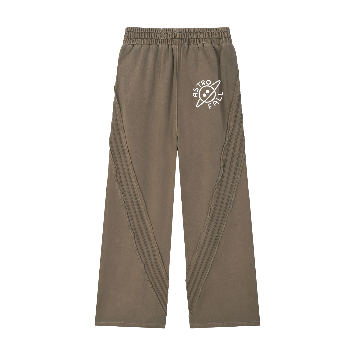 Astro Planet Raw Edge Sweatpants